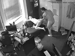 Bold moves in office encounter