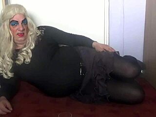 Crossdresser Swallows Two Glasses Of Pee