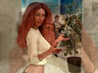Animated beauty in 3D realm