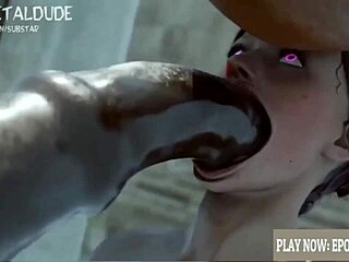 Minotaur Guardian Fucks in 3D Anime