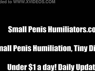 Your pathetic dick gets brutal humiliation