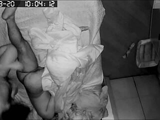 Spy Cam Catches Raw Morning Bareback Action