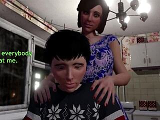 3D Shemale MILF with Teens