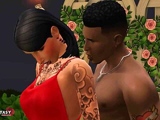 what’s behind ulrikefaust’s blacklove in sims 4?