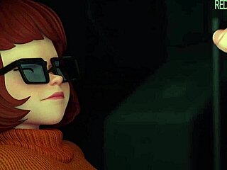 velma hunting new mysteries with wild handjob action, omg! 😍