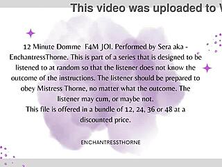 F4M Femdom JOI Dominates In Part 4of12