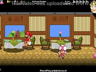Ever seen Peach’s wild train ride in hentai?
