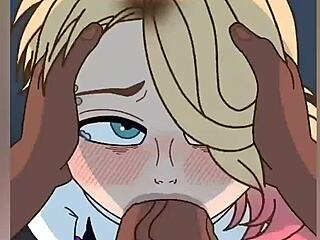 Anime Temptation: Sultry Anal Play