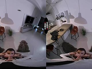 Josephine’s Scandalous VR Blowjob in Dark Room