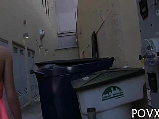 Daring teen’s deep-throat and rough pounding in wild POV