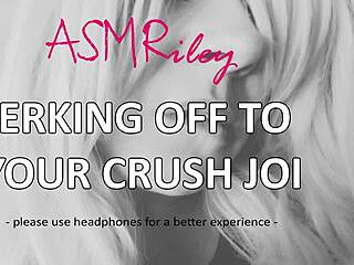 whispered tease for jerking to your crush