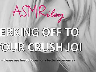 whispered tease for jerking to your crush