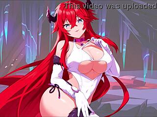 Daring futanari game play