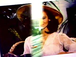 Three Angelic Faces In Classic Retro Erotic Scene