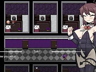 Corporate Succubus Fingering In Hentai Game