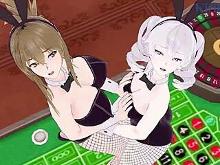 what’s with these hentai lesbian war games?