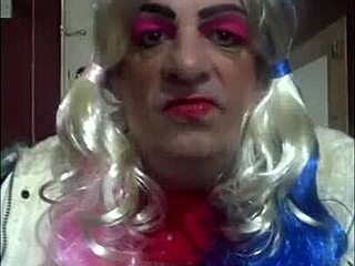 Bisexual Crossdresser Enjoys A Unique Taste