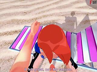 My Yae Miko Bikini Sex On Beach POV Fantasy