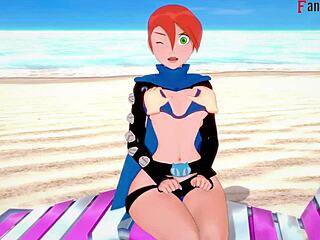 My Yae Miko Bikini Sex On Beach POV Fantasy