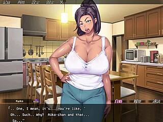 Housewife’s Creampie In Omae No Kaa-Chan Part 4