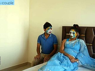 kinky massage with indian babe