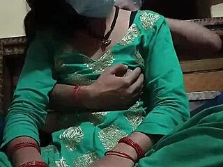 Indian Bhabhi’s Boobs Pressed And Sucked Hard By Devar