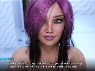 Brunette Teen’s 3D Erotic Big Tits Reveal