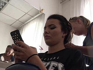 Cheerleaders' Tight Costumes Cam Secrets
