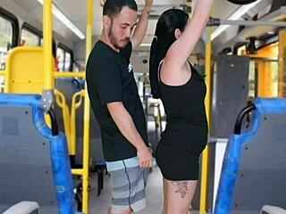 Bus Gays' Public Ecstasy Moment