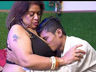 Young man's intimate beauty bliss