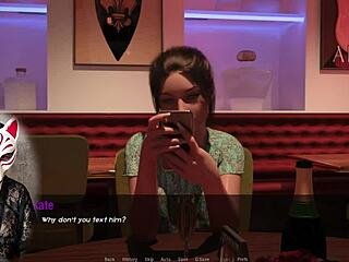 kate’s 3d cosplay blowjob in brunette action