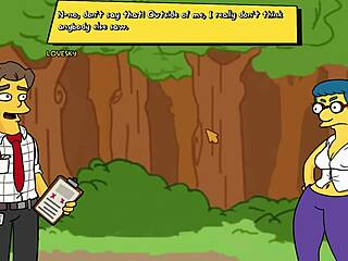 Simpsons Burns Mansion Sext Maid Part 5
