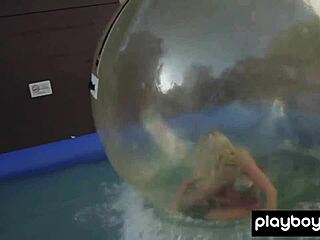 Badass Talor Paige and GFs Naked Pool Fun