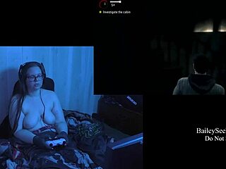 Naked Alan Wake Play Through Part 7 With Brunette