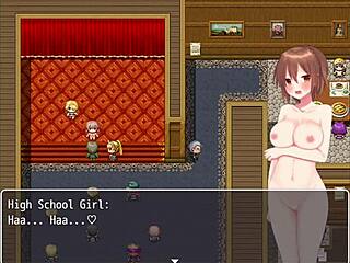 Hentai Girl Naked in Strange New World