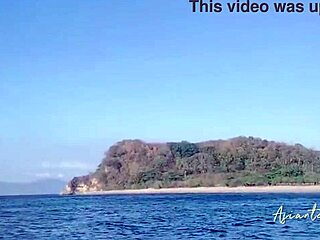 Beach Fun Ends With Pussy Cumshot