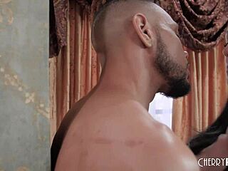 I watched a brunette milf take bbc in tight bondage