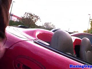 I joined college twinks jerking off in the open air