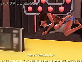 Tipsy Stars Kiss In Wild 3D Hentai Preview