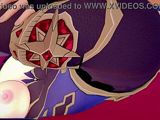 mona’s fierce hotel fuck in genshin impact