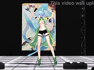 Big-boobed Sinon stars in my latest fantasy video