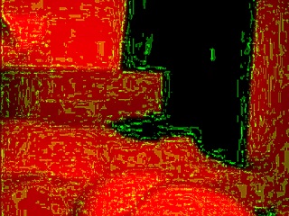 A gripping anal tale unfolds under a crimson glow
