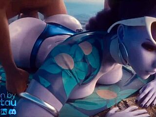 Epic Overwatch 3D Erotic