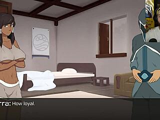 Korra’s freaky furry bondage cum explosion
