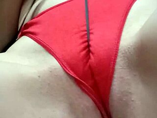 Playing With Tape Turns Into Pussy Tease