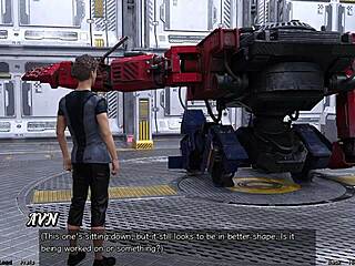 Half-Robot Romance in Hentai Space