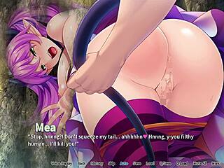 Hey, wanna see me creampie a stuck demon in this hentai game?