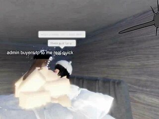 Just casual Kiwi and Saiko having Roblox lesbian condo fun
