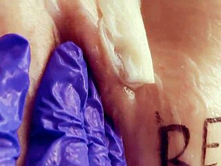 Asmr whore's dripping pussy fingered to orgasm