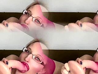 bimbofication dildo sucking for sissy training